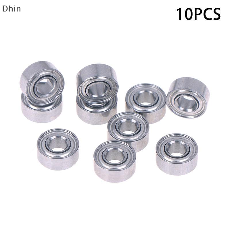 [Dhin] 10pcs 683ZZ 3*7*3 มม.แบริ่งขนาดเล็ก Chrome Steel 683 ZZ 2Z 683Z ภายใน Bore 3 มม.แบริ่งร่องลึก