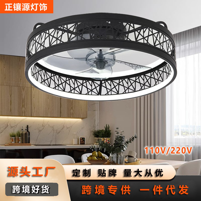 Special for Bedroom Ceiling Fan Light Modern Simple Dining Room Study Light Fan Ceiling Fan Light Zh