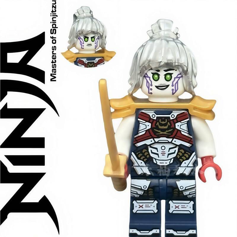 Ninjago X Samurai Kasha Poison Gas Master Doll Toy Puzzle Building Blocks Particle Toys Boys 2I0S
