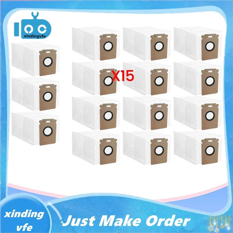 อะไหล่- 15PCS ถุงเก็บฝุ่นสําหรับ H50 Ultra/H60 Hub Ultra/H60 Hub Pro ระบบสูญญากาศ