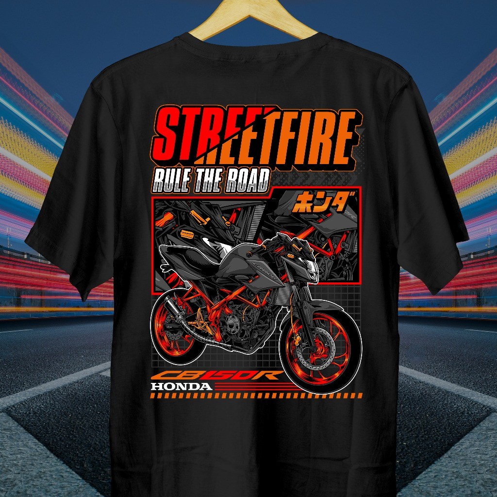 CB150R เสื้อยืดมอเตอร์ไซค์ // เสื้อ CB150R // เสื้อยืด CB150R // CB150R