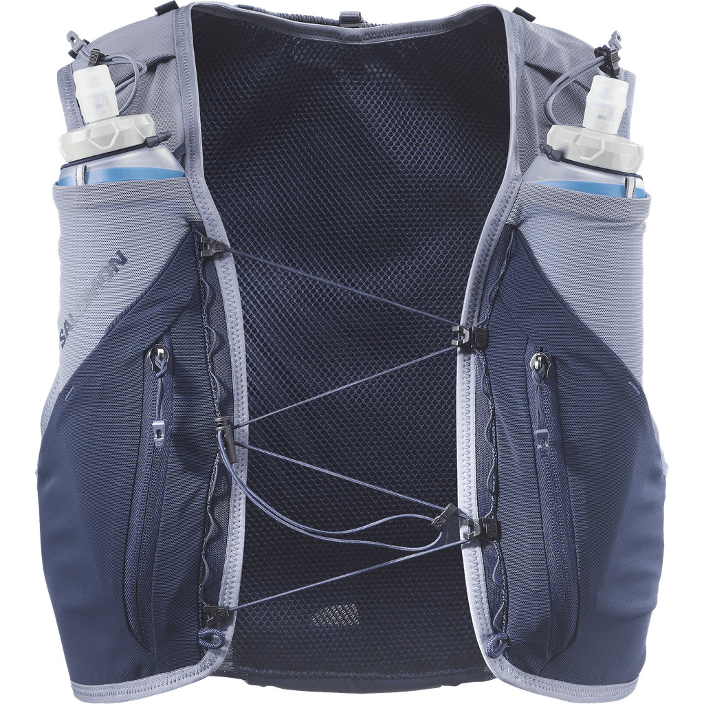 SALOMON ADV SKIN 12 GRADIENT Unisex Running Vest เป้น้ำวิ่งเทรล + ขวดน้ำนิ่ม 500ml x 2 ขวด Official Store — صورة 6