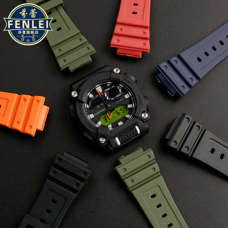 H0RY [จัดส่งจากประเทศไทย] ทดแทน CASIO CASIO Small Square DW-5600/510 GW-B5600 สายนาฬิกาซิลิโคนเรซิน 