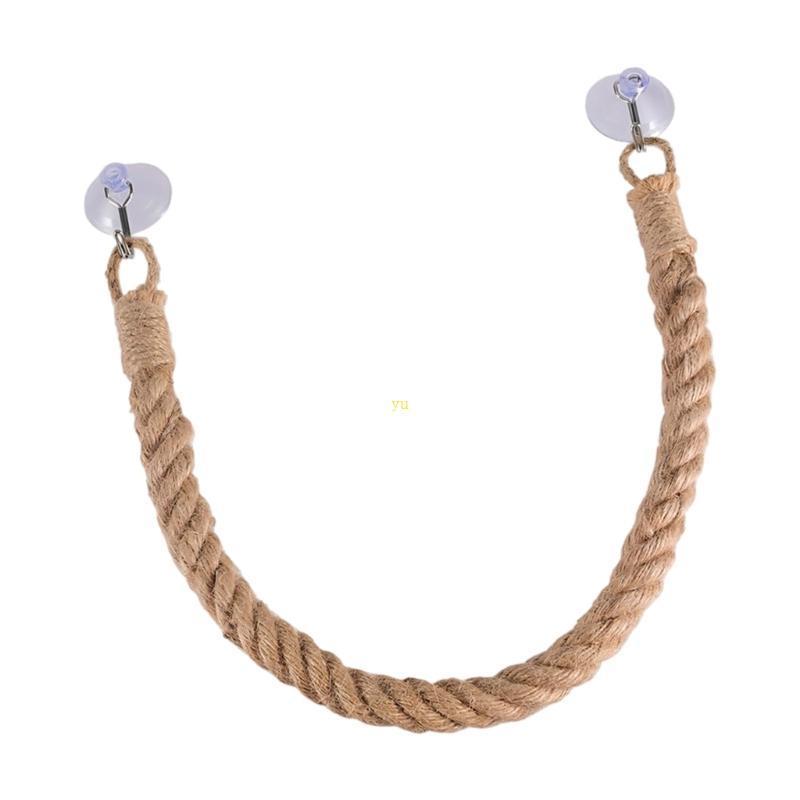 Yu ของเล่นออกกําลังกายฝึกเชือกปีนเขาสัตว์เล็กสําหรับ Habitians Animal Habitats