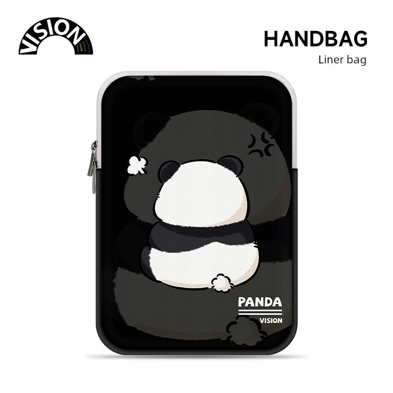 กระเป๋าโน๊ตบุ๊ค 15 6 กระเป๋าใส่โน๊ตบุ๊ค VISION Panda Huahua กระเป๋าคอมพิวเตอร์ 47 ซม. เหมาะสำหรับ No