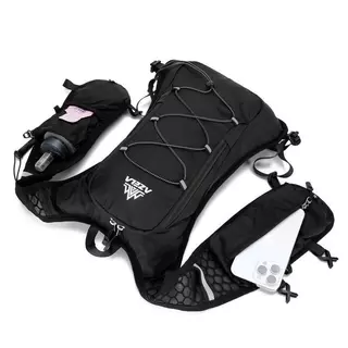 Vest Trail Running กระเป๋าเป้สะพาย หลังน้ําหนักเบาขี่จักรยาน Run Jogging Marathon กระเป๋าเป้สะพายหลังขี่ปีนเขากระเป๋า