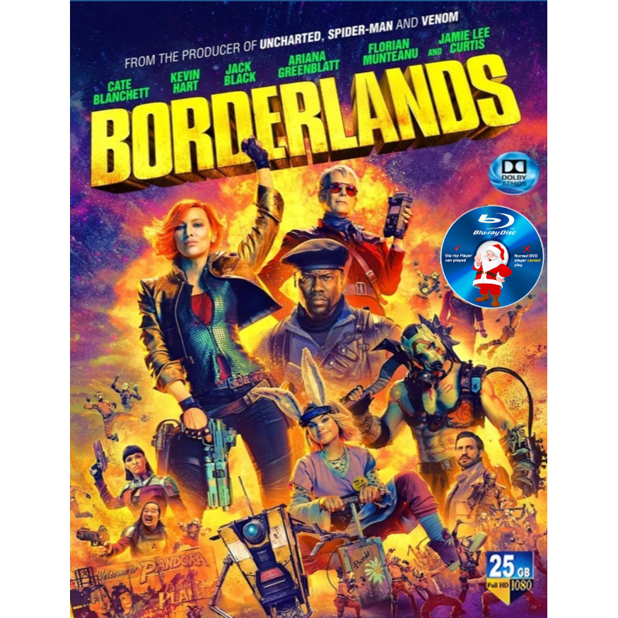 E-BLURAY Borderlands (2024)ATMOS TRUE-HD 7.1 Cate Blanchett Kevin Hart ENGLISH MOVIE