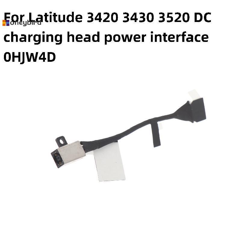 Honeybird 1/3 ชิ้นสําหรับ Dell Latitude 3420 3430 3520 DC สายใหม่ DC Power Ja สายอินเทอร์เฟซ HJW4D 0