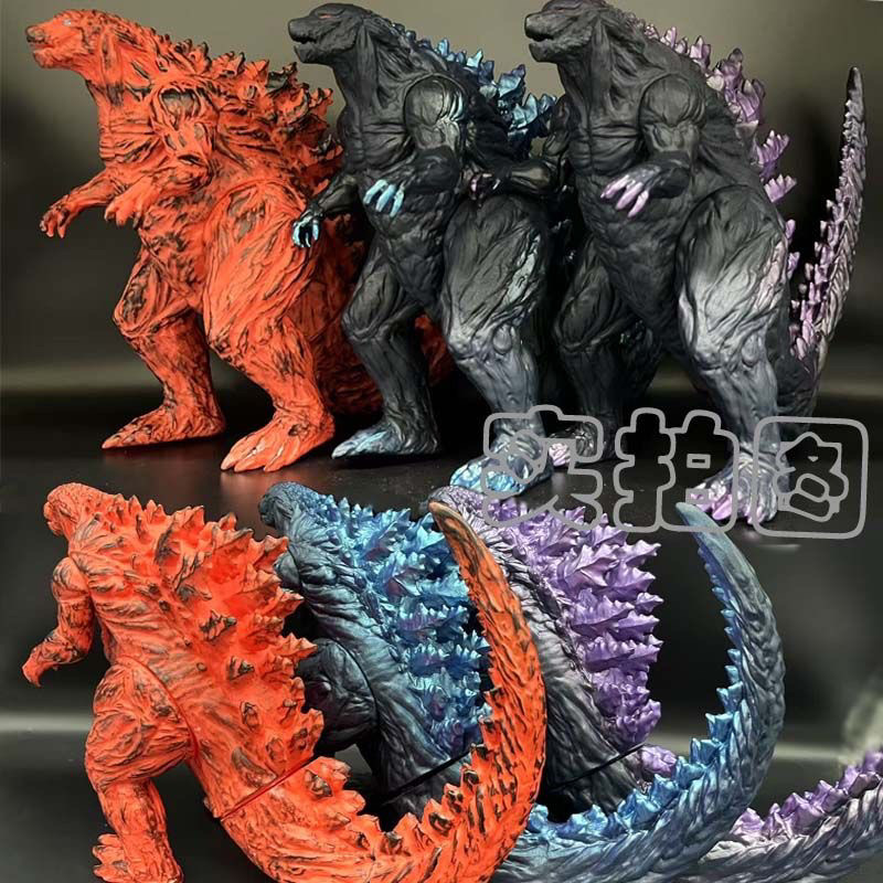 shin godzilla godzilla Godzilla Monster Toy Legendary Godzilla Figure Model Soft Rubber Joint Movabl
