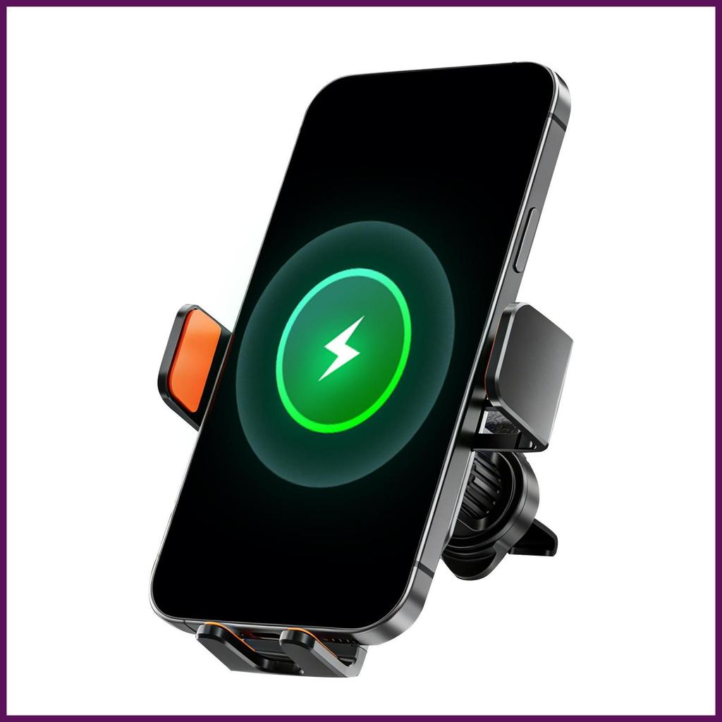 Wireless Car Charger Mount Wireless Phone Charging Bracket รถนําทางสําหรับยานยนต์ซีดาน SUV haiotaph
