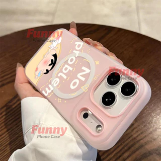 เคสซิลิโคนนุ่ม iPhone สัมผัสนุ่มนวล มีแม่เหล็ก สีโทนสดใส เข้ากับ iPhone 11 ถึง 17 ทุกรุ่น XPGDCXK005