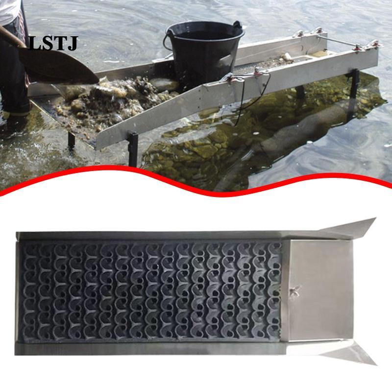 [Lstjj] Gold Sluice Box Professional Gold Panning อุปกรณ์ความทนทานสําหรับการขุดลอก Riffle