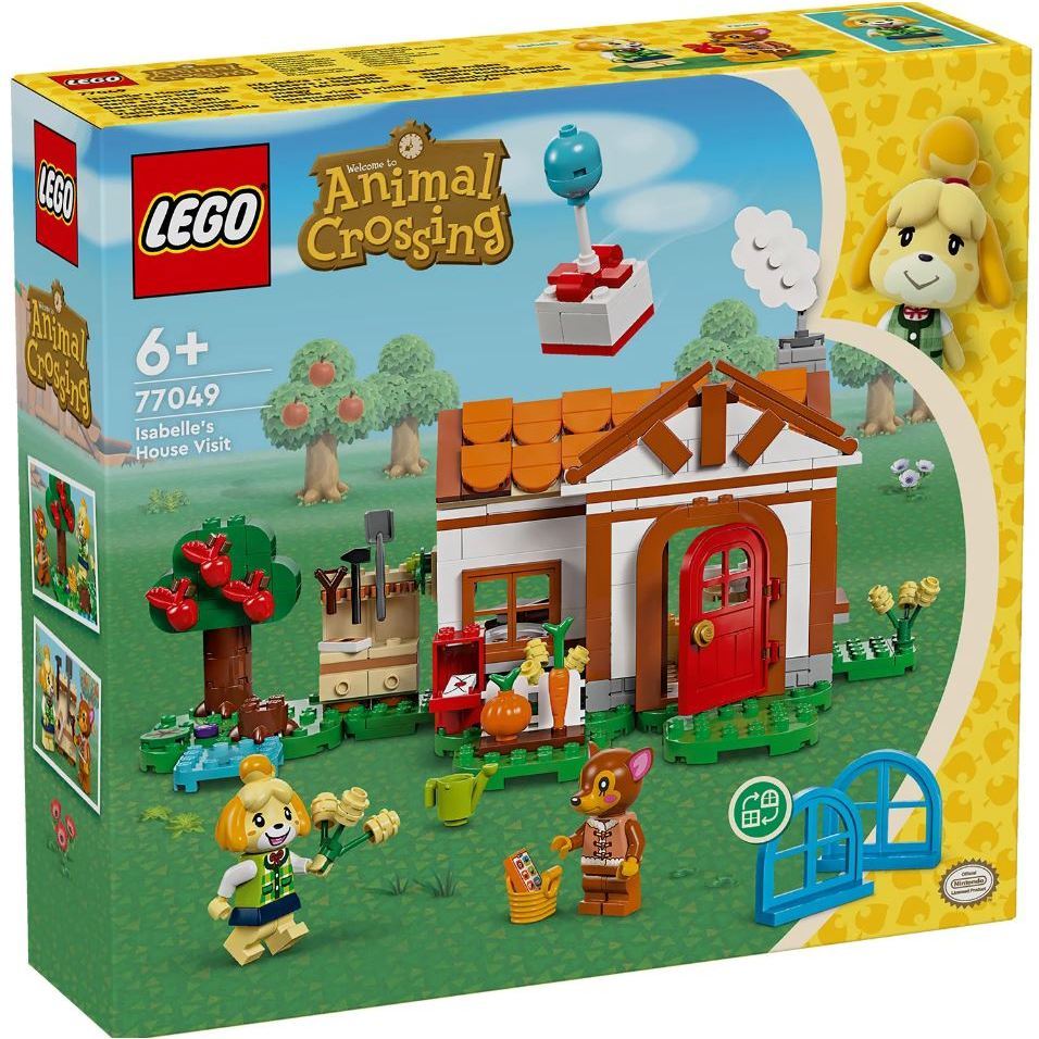 LEGO® Animal Crossing™ Isabelle's House Visit 77049