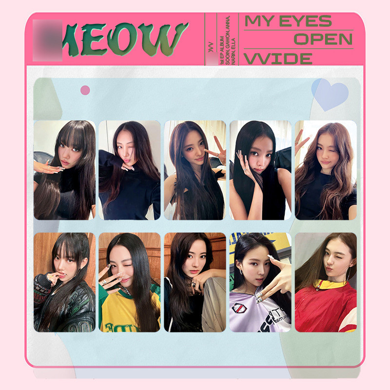 MEOVV专MY EYES เปิด VVIDE 组合PHOTOBOOK 小卡SOOIN GAWON ANNA2026.2.4