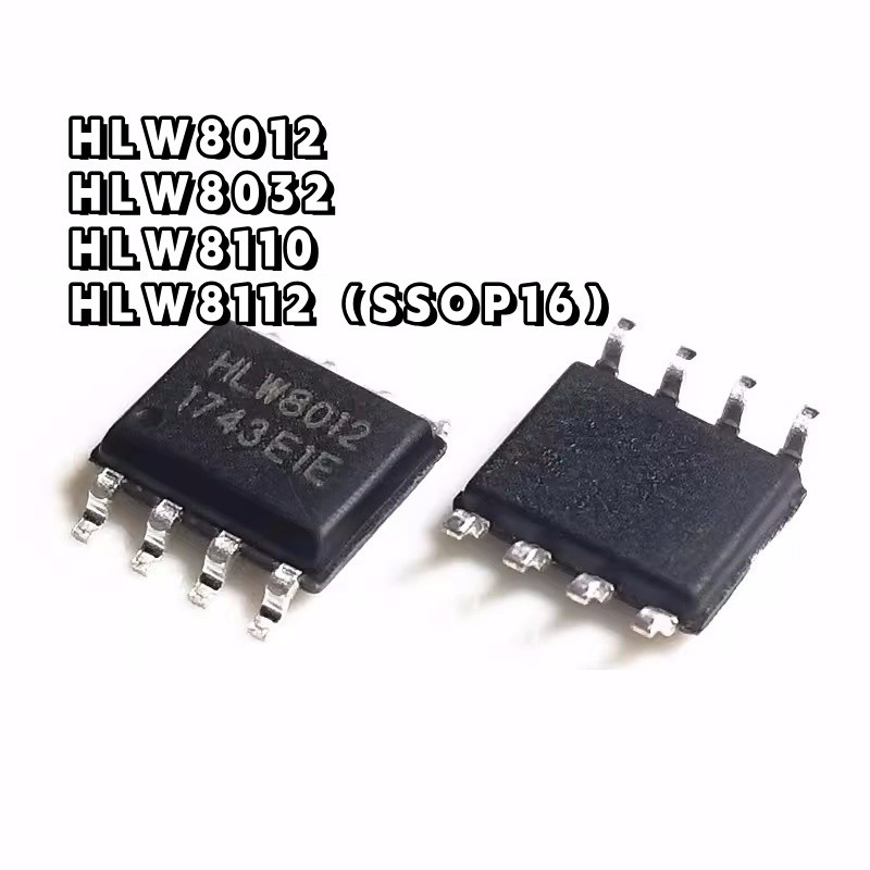 ยี่ห้อใหม่เดิม HLW8012 HLW8032 HLW8110 HLW8112 Patch SOP8 SSOP16