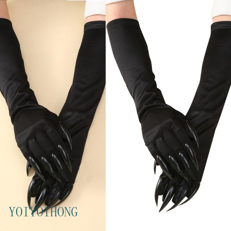 YOI ถุงมือคลัชมังกรสำหรับฮาโลวีน ทำมือแบบWolf Claw เสริมลุคแม่มดน่ากลัว
