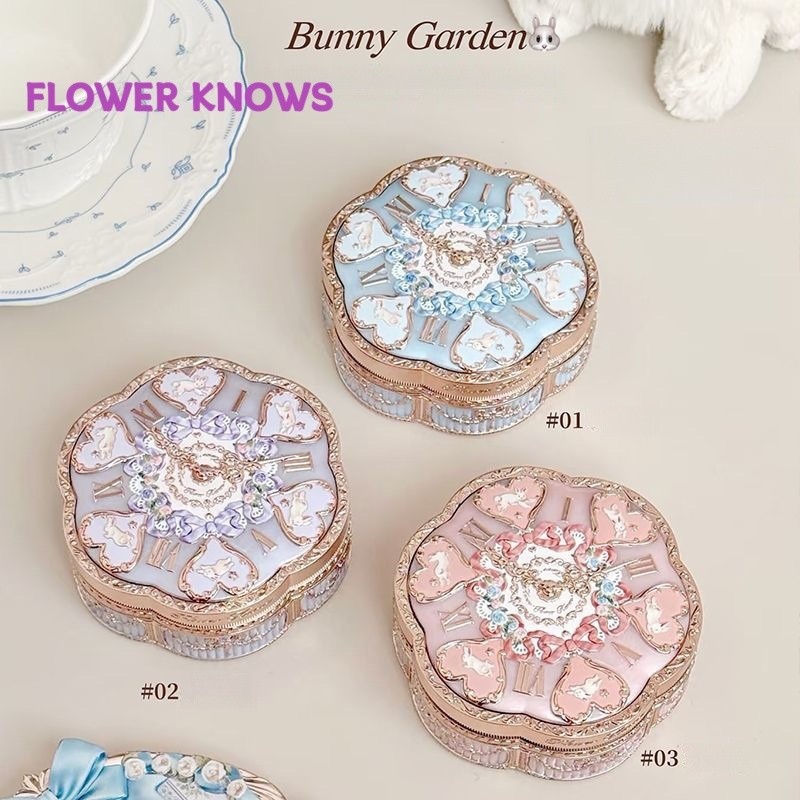 FLOWER KNOWS Bonnie Garden Cushion Foundation นูน Matte Silky คอนซีลเลอร์ติดทนนาน Moisturizing Delicateing Foundation ราคา ถูกที่สุด ดีลบีเคเค