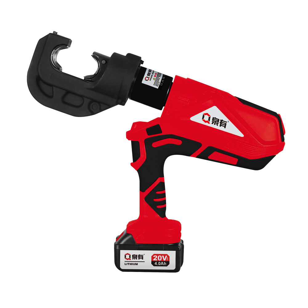 Liche QY-Y400 120KN 400 มม.2 20v แบตเตอรี่ลิเธียมไฟฟ้าที่มีประสิทธิภาพแคลมป์ท่อไฮดรอลิก