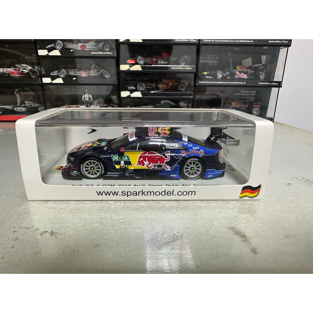 Spark 1/43 Audi Audi RS5 DTM 2015 Matias Audi RS5 รุ่นบรรจุภัณฑ์เดิม ภาพถ่าย SF เก็บเงินปลายทาง ราคา