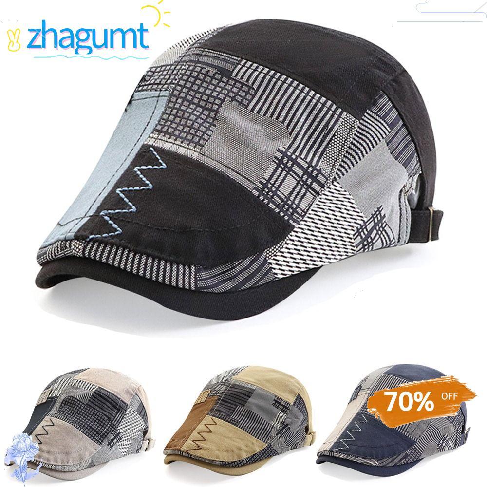 ZHAGUMT366 Beret Hat, Gentlemen Vintage Flat Cap, Fashion Casual Classic England Cowboys Hats Hats f