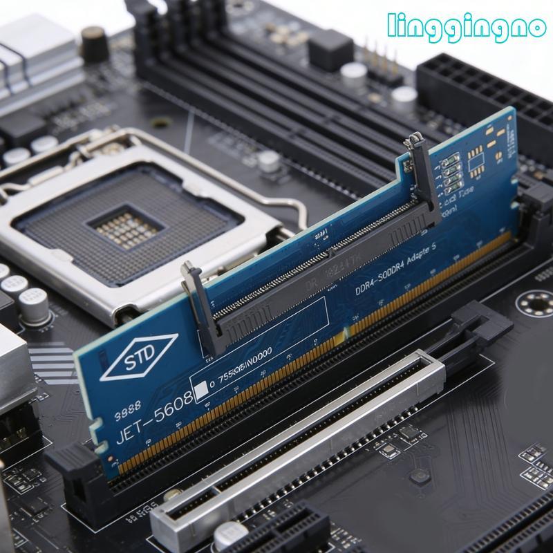 RR 1 ชุดอเนกประสงค์ DDR4 SO DIMM เป็น DIMM อะแดปเตอร์สําหรับอะแดปเตอร์อัพเกรดหน่วยความจํา