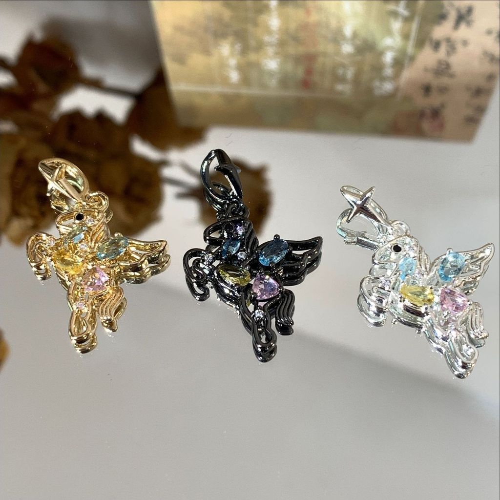 จี้ 14k Fantasy Unicorn diy อุปกรณ์เสริม
