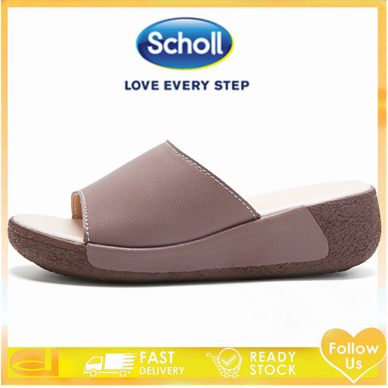 รองเท้าส้นแบนสตรี Scholl แบบ Boat Shoes ทำจากหนัง ไซส์ 40-41 ราคา ถูกที่สุด ดีลบีเคเค แกลเลอรีภาพที่ 4