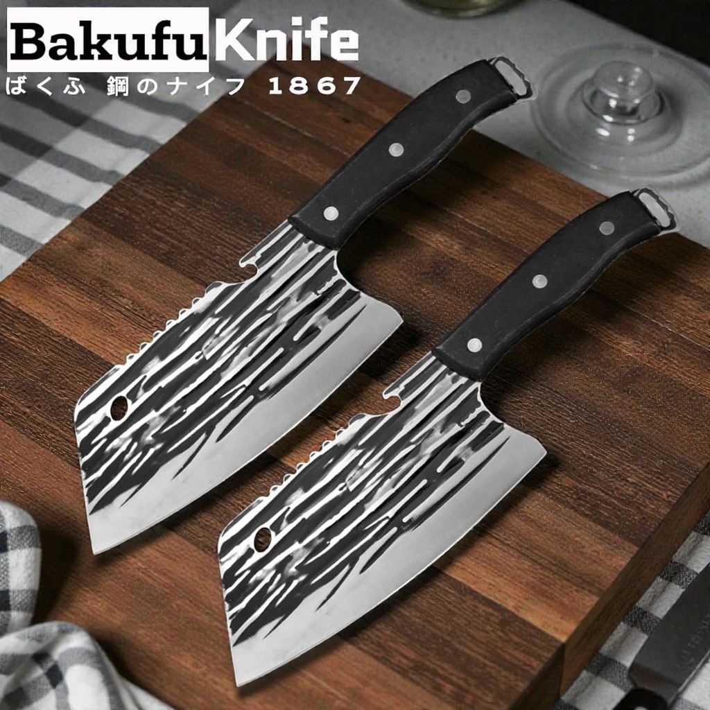 มีดทำครัวอเนกประสงค์ทรงปังตอ มีดแล่เนื้อ เฉือนเนื้อ รุ่น HK-31