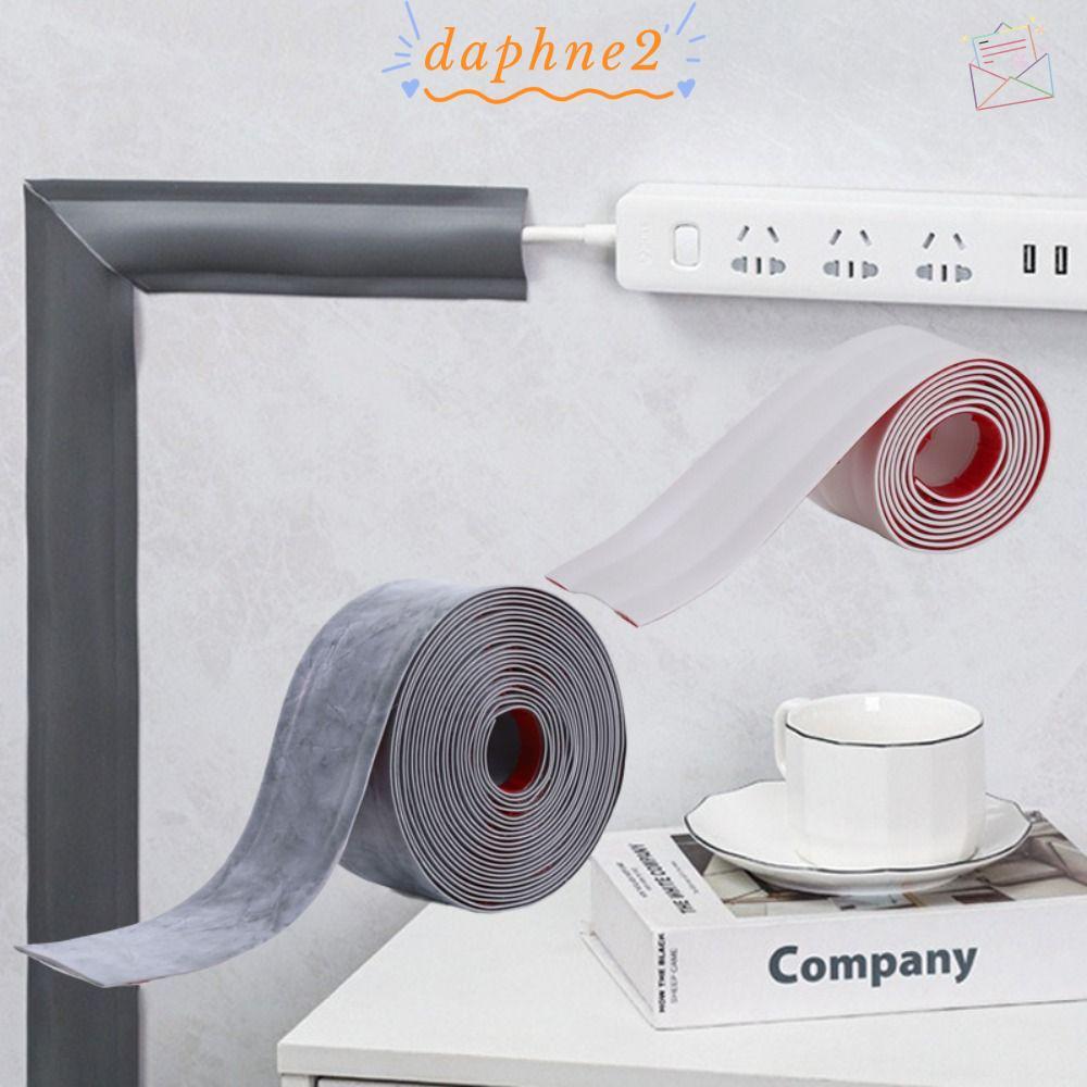 DAPHNES TV Cord Hider, Paintable DIY ตกแต่งสายเคเบิลคอนซีลเลอร์, 2024 Self-Adhesive กันน้ํา PVC Cabl