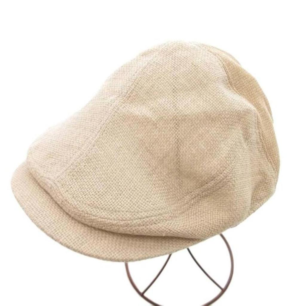 CA4LA Hat beige linen Direct from Japan Secondhand