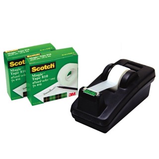 SCOTCH เทปขุ่นพร้อมที่ตัด รุ่น 810-2 ขนาด 3/4