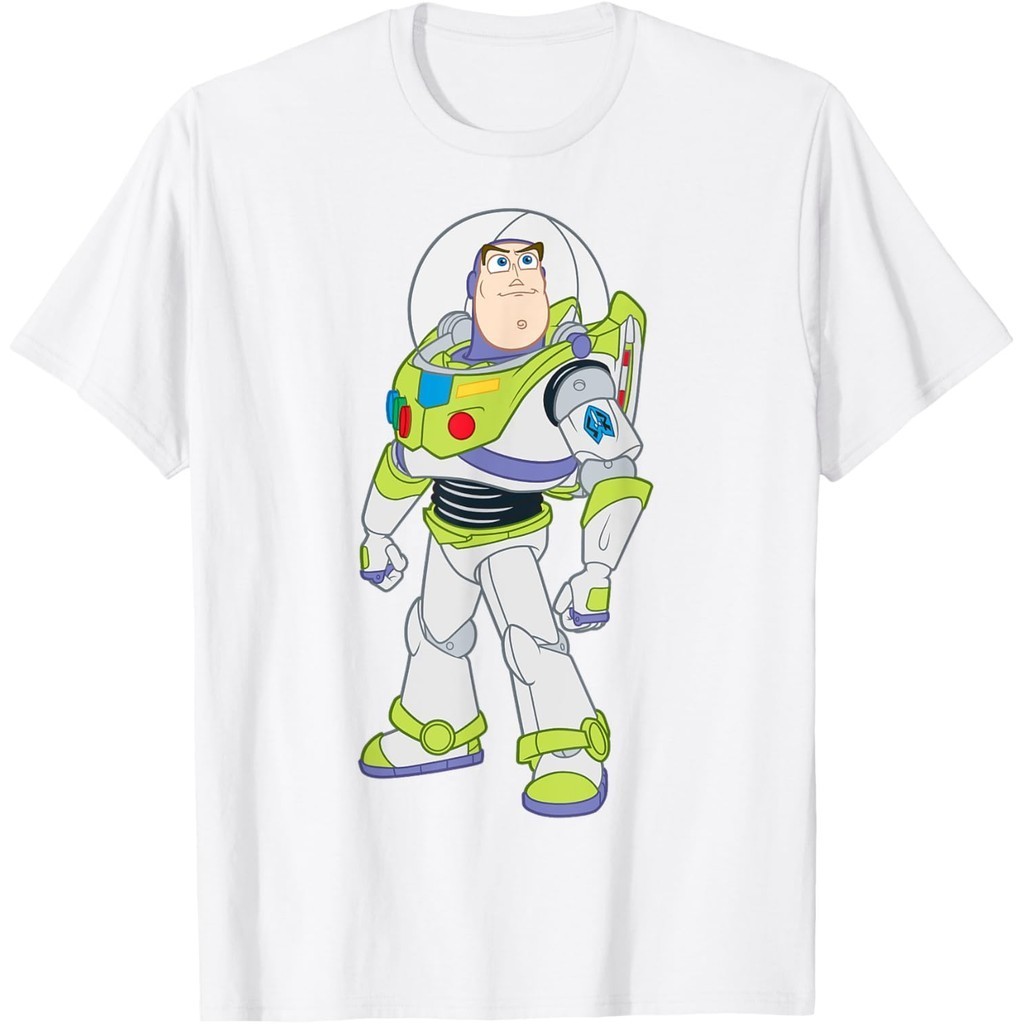 เสื้อยืด Disney Pixar Toy Story Buzz Lightyear Strong Pose - เสื้อผ้า - เสื้อยืด - เสื้อยืดผู้ใหญ่ -