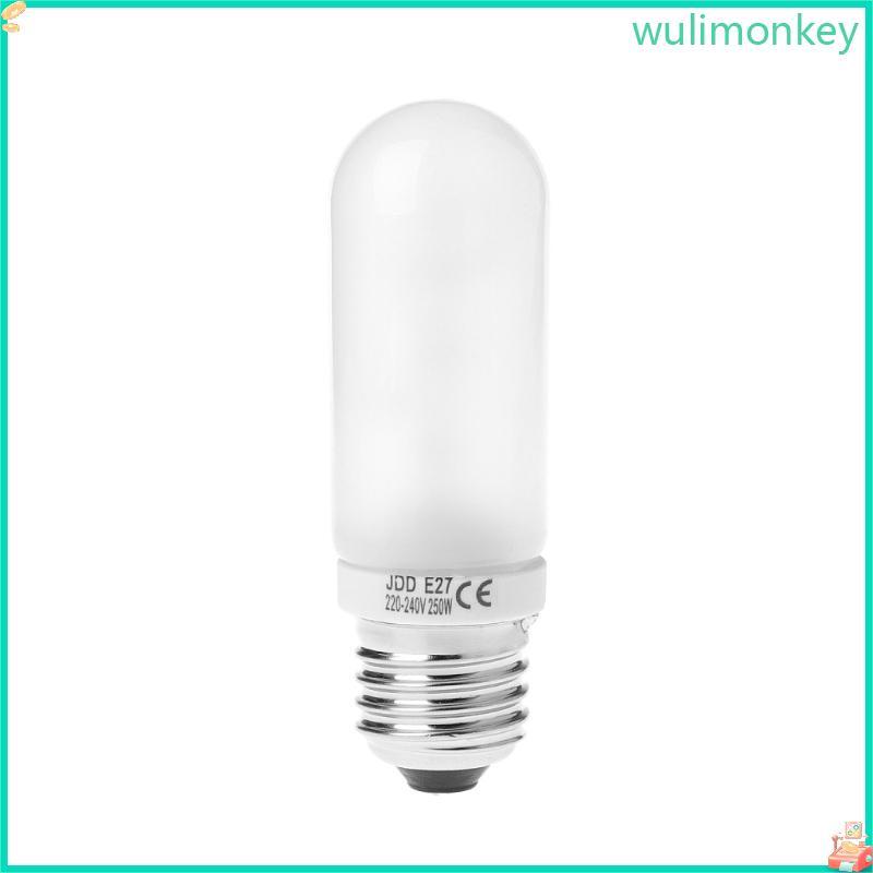 WU 220V-240V 250W JDD E27 ไฟฉายหลอดสําหรับสตูดิโอถ่ายภาพแฟลชไฟ LED