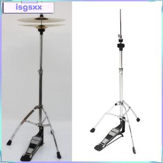 [isgsxx] Metal High Hat Stand Drum Cymbal Pedal Floor Tom Le…