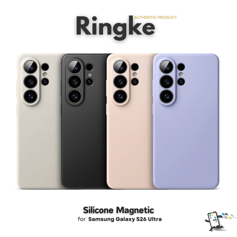 Ringke Silicone Magnetic เคสสำหรับ Samsung Galaxy S26 Ultra
