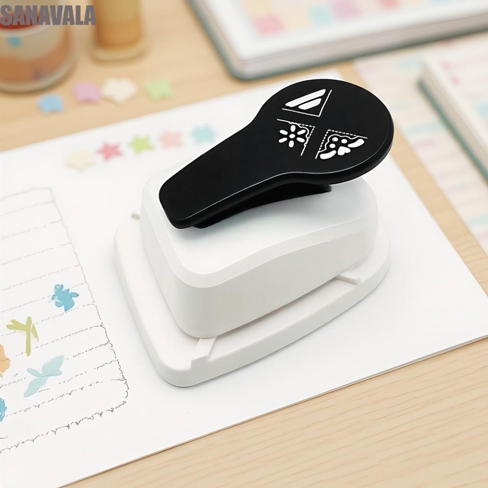 SANAVALA Corner Decor Lace Puncher, Cutting Craft Hole Puncher Paper Craft Corner Paper Cutting Labo