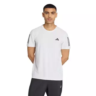 adidas วิ่ง เสื้อยืด Own the Run ผู้ชาย สีขาว IK7436