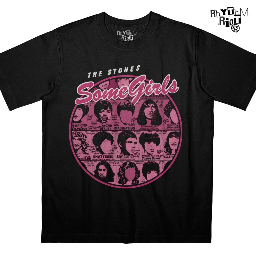 RhythmRiot Vintage Combed 24s Band T-Shirt - เสื้อยืด Punk Metal Distro - DR0288