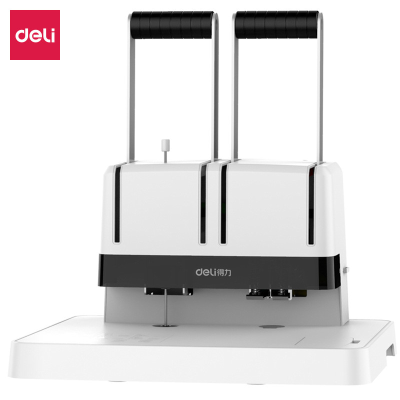 เดลี่ 14650 เครื่องเข้าเล่มบัตรกํานัลทางการเงินประหยัดแรงงานใบเสร็จรับเงินเครื่องเจาะใบแจ้งหนี้อุปกร