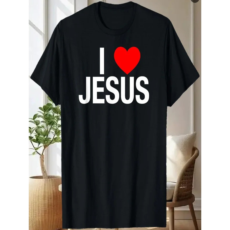 I Love Jesus - I Heart Jesus T Shirt T-Shirt