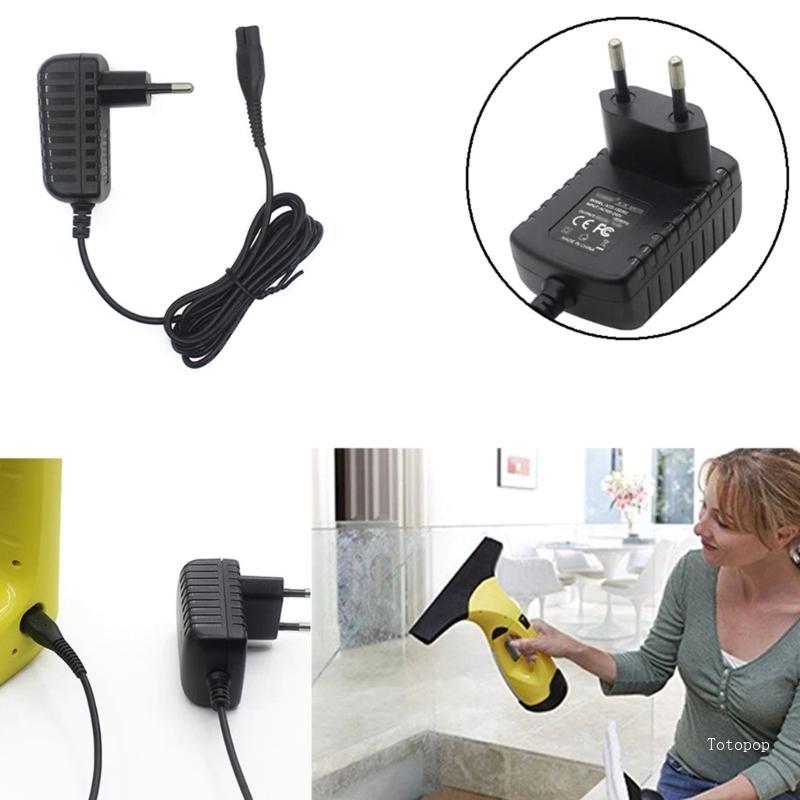 อะแดปเตอร์สายชาร์จแหล่งจ่ายไฟด้านบนสําหรับ Karcher WV-Series Cleaners WV1 WV2 WV55R