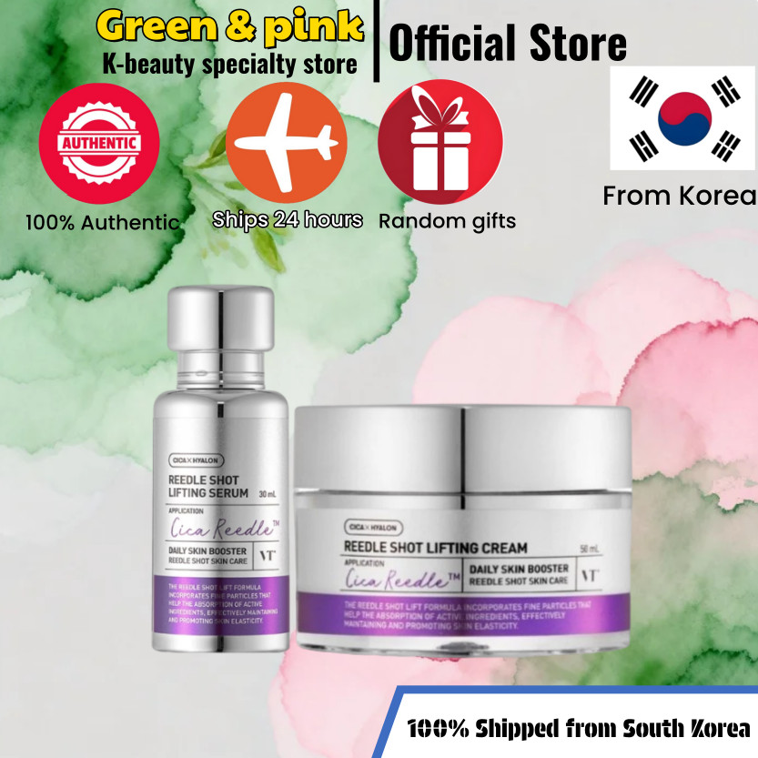 [VT] Reedle Shot Lifting Serum 30ml / Reedle Shot Lifting Cream 50ml#Skin ยืดหยุ่น-เพิ่ม, ไฮเดรชั่น