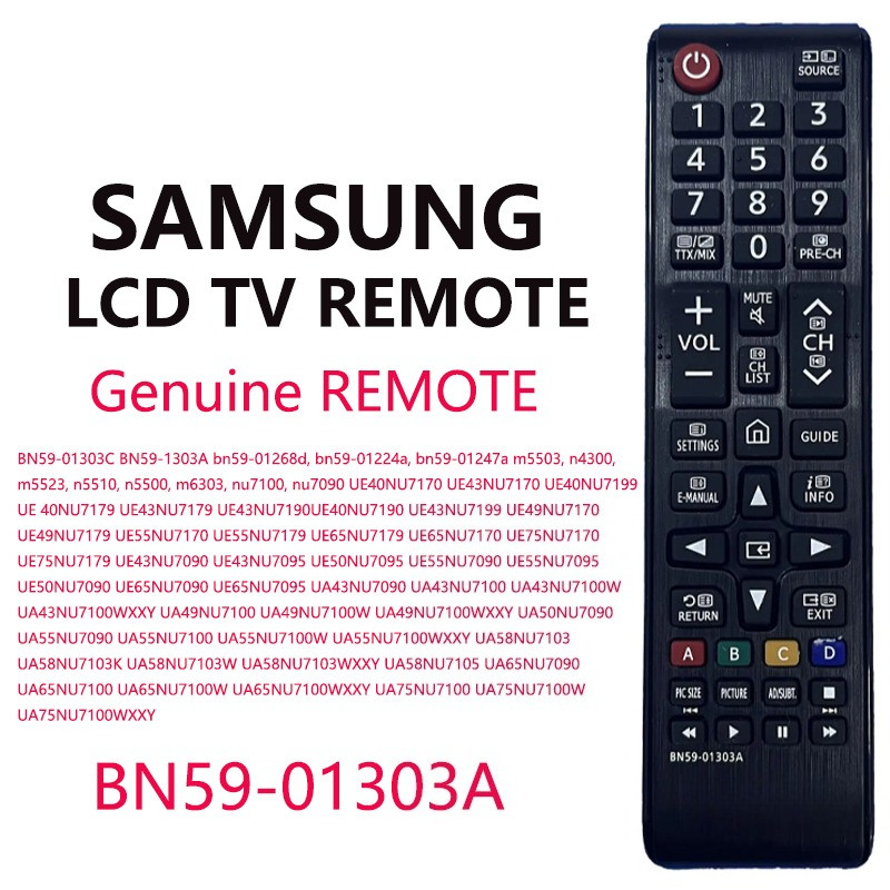 รีโมท100% remote รีโมททีวี  SAMSUNG LCD Smart TV 4K 8K HD  BN59-01303A BN59-1303C  bn59-01268d bn59-01224a  bn59-01247a