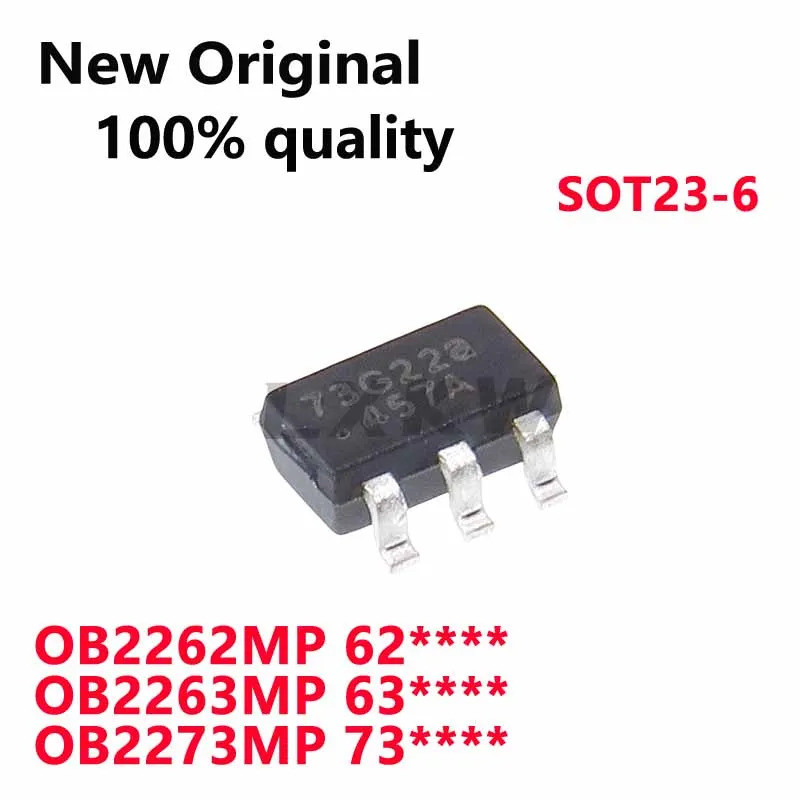 5PCS OB2262MP OB2262 OB2263MP OB2263 OB2273MP OB2273 SOT23-6 ชิปไฟฟ้าในสต็อก