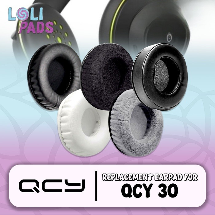 แผ่นรองหูฟัง Earcup QCY 30 QCY30 QCY-30 แผ่นรองหูฟังโฟม