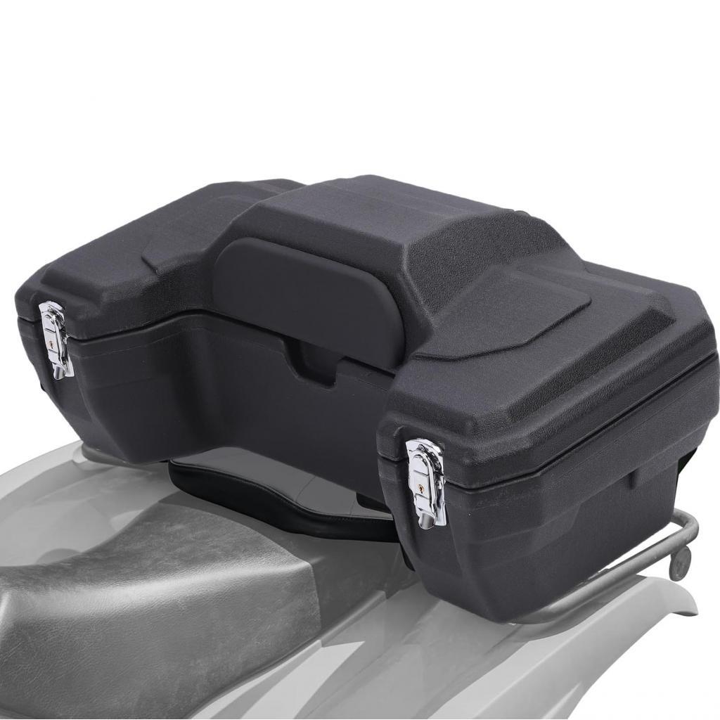 กล่องเก็บของทางด้านหลัง ATV ระบบล็อคที่ปลอดภัยความจุขนาดใหญ่ 55 ลิตรสำหรับการเดินป่า