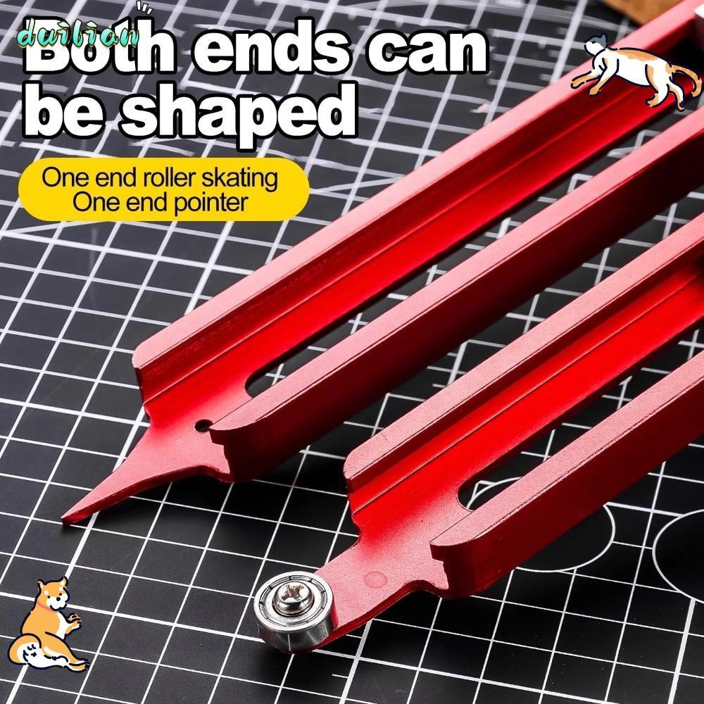 เครื่องมือขัดโปรไฟล์ DUILIAN,ที่ใส่ดินสอแบบปรับได้อเนกประสงค์,เครื่องวัดคอนทัวร์, DIY วัดงานไม้วัดขอ