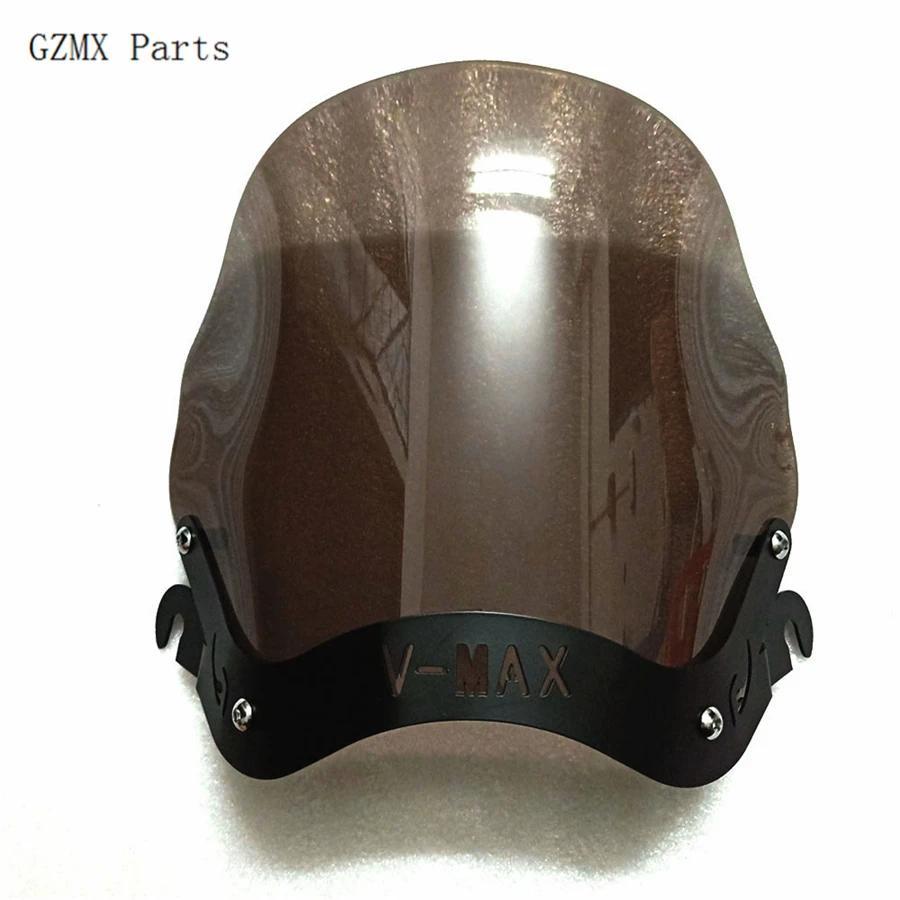 ายรถจักรยานศาสตร์กระจกหน้ารถ Deflector พร้อมขายึดทรัพย์สำหรับ Yamaha VMAX1200 V-MAX 1200 VMAX 1200 บ