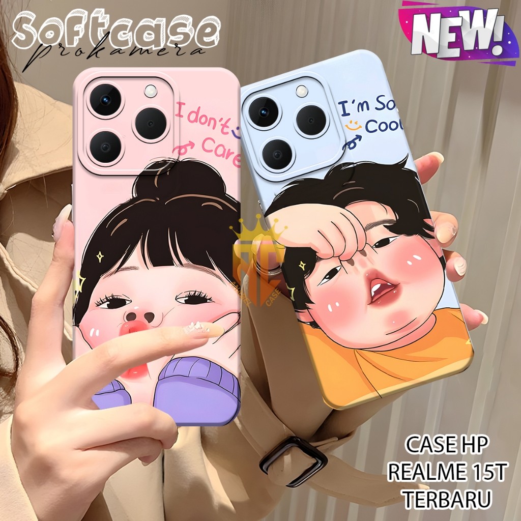 Realme 15T Case - Realme 15T Pro - Realme 15 pro - Realme 15 - Realme 14 - Realme 14t Pro Cute Motif
