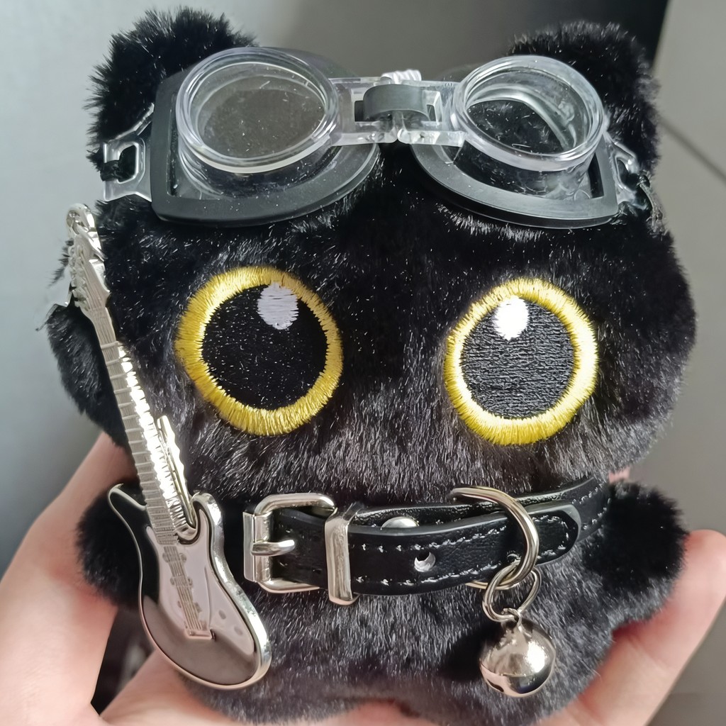 มูลค่าสูง 10 ซม.ตุ๊กตา choker Punk เสื้อผ้าเด็ก Rock สไตล์คอสายคล้องคอ bjd Goggles Baby Collar